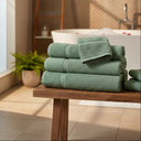 GOI Collection Towels Kashmir Green  - Rifz Textiles Inc
