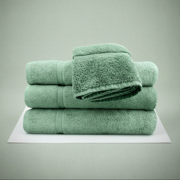 GOI Collection Towels Kashmir Green  - Rifz Textiles Inc