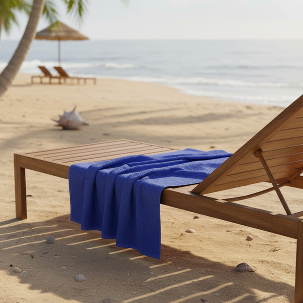 GOP Collection Pool Towels Royal Blue - Rifz Textiles Inc