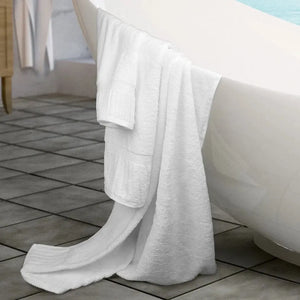 GOS Collection Premium Ring Spun Cotton Towels with Piano Key Pattern - Rifz Textiles Inc