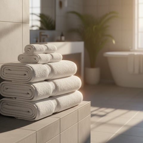 GRS Collection 100% 2 PLY Ring-Spun Premium Cotton Towels - Rifz Textiles Inc