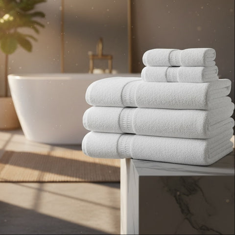 GRS Collection 100% 2 PLY Ring-Spun Premium Cotton Towels - Rifz Textiles Inc