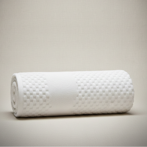 GTY Collection Zero Twist Premium Towels All over Checker Design - Rifz Textiles Inc