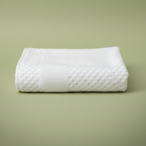 GTY Collection Zero Twist Premium Towels All over Checker Design - Rifz Textiles Inc