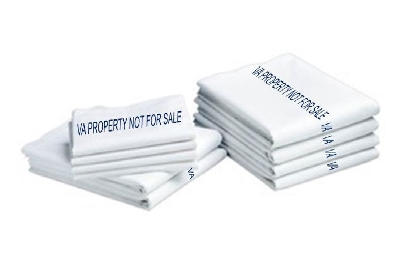 T-180 Hospital & VA Property Printed Sheets & Pillowcases | By Rifz Textiles

