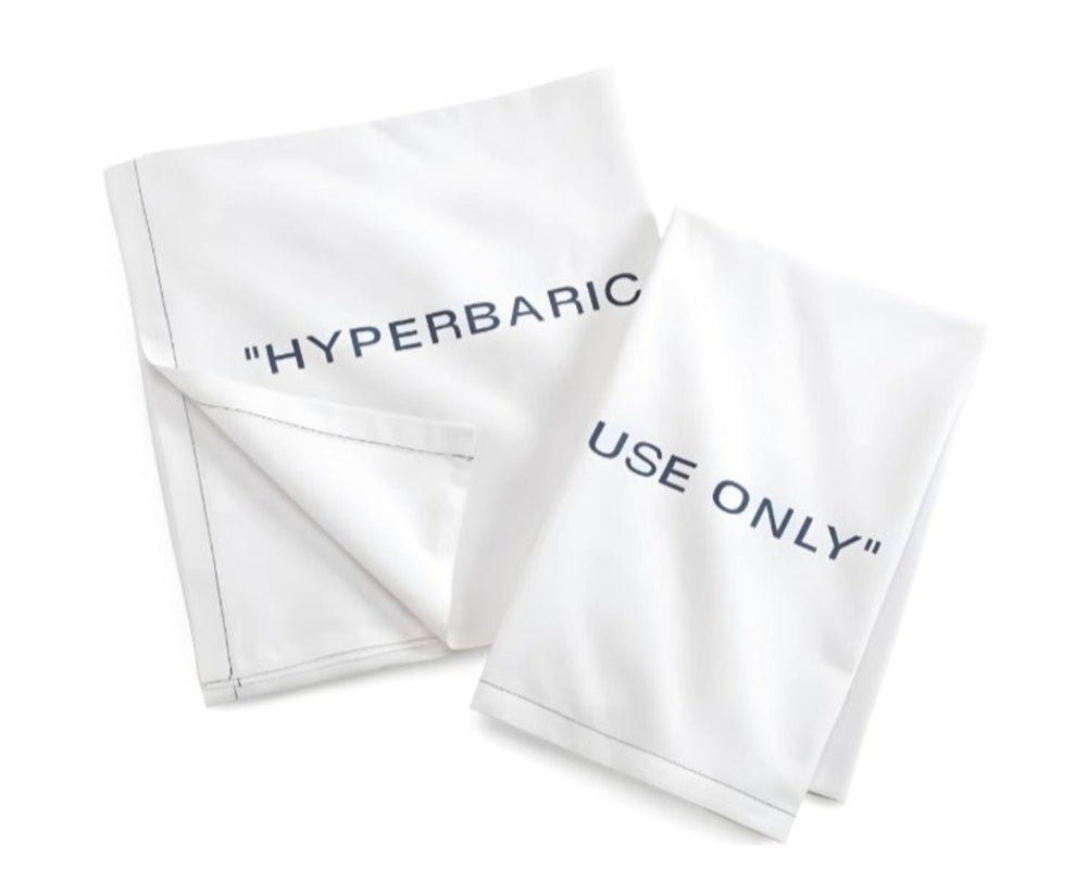 Hyperbaric Sheets and Pillowcases By Rifz Textiles