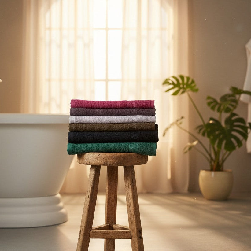 ISC Collection Premium Dyed Lightweight Towels - Rifz Textiles Inc
