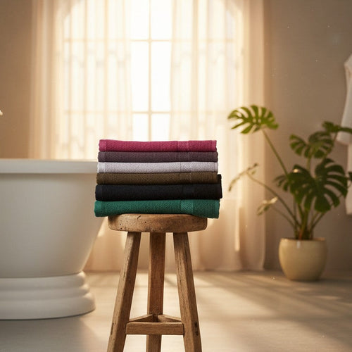 ISC Collection Premium Dyed Lightweight Towels