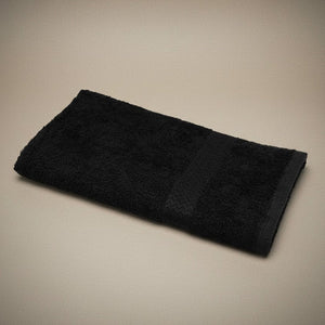 ISC Collection Premium Dyed Lightweight Black Towels - Rifz Textiles Inc