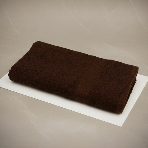 ISC Collection Premium Dyed Lightweight Brown Towels - Rifz Textiles Inc