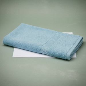 ISC Collection Premium Dyed Lightweight Blue Mist Towels - Rifz Textiles Inc