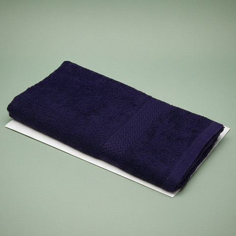 ISC Collection Premium Dyed Lightweight Navy Blue Towels - Rifz Textiles Inc