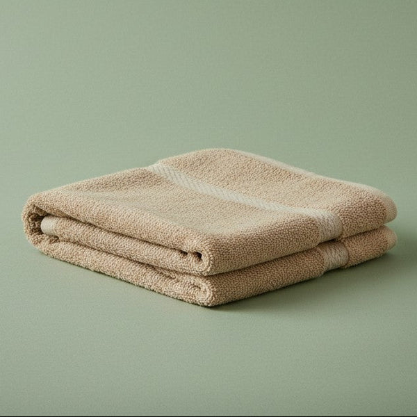 KPS Collection 100% Premium Ring Spun Cotton Beige Hand Towels - Rifz Textiles Inc