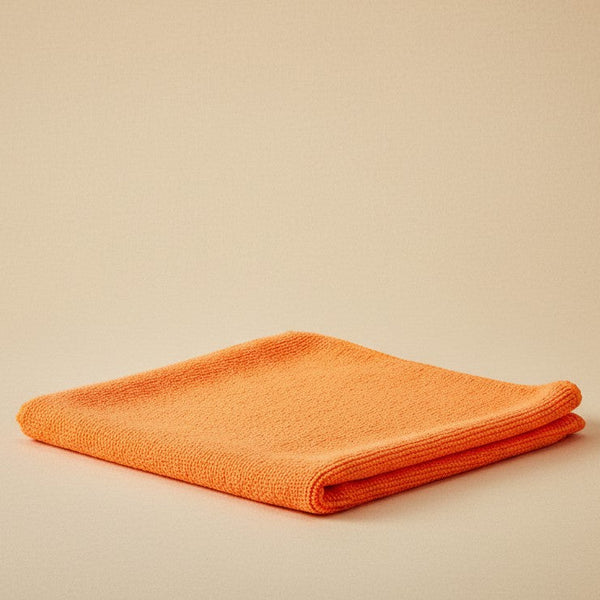 KS Collection Orange Microfiber Cloths By Rifz Textiles