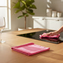 KS Collection Pink Microfiber Cloths By Rifz Textiles