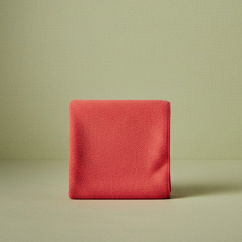 KS Collection Red Microfiber Cloths By Rifz Textiles