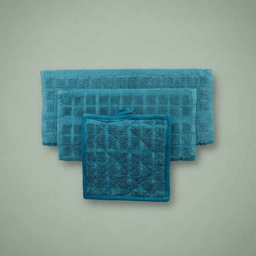 Kitchen Ensemble Collection Hunter Green - Rifz Textiles Inc