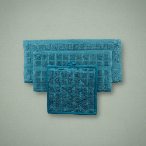 Kitchen Ensemble Collection Hunter Green - Rifz Textiles Inc