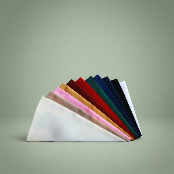 MJS 100% Spun Polyester 2 PLY Table Linens Napkins - Rifz Textiles Inc