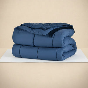 Microfiber Down Alternative Comforter Marine - Rifz Textiles Inc