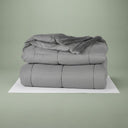 Microfiber Down Alternative Comforter Smoke - Rifz Textiles Inc