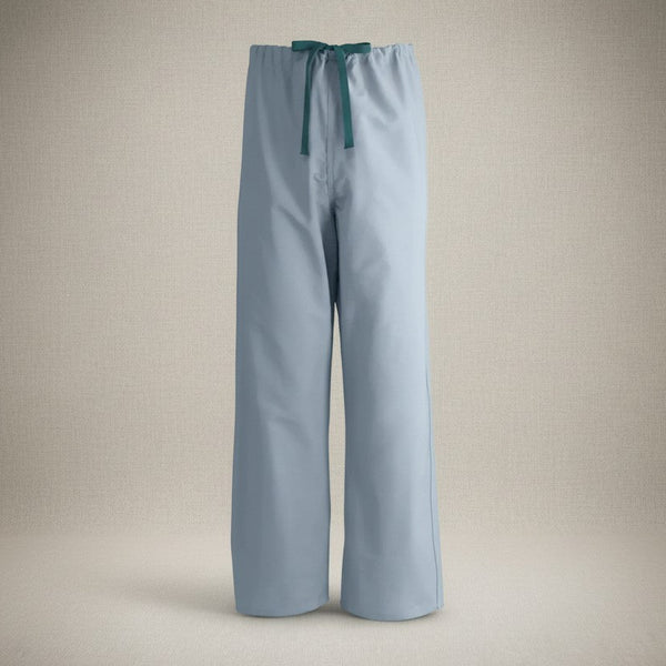 Poplin Weave Reversible Scrubs Bottom in Misty Green color - Rifz Textiles Inc