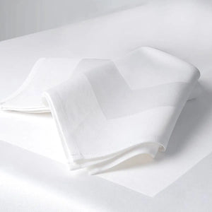 MJS 100% Spun Polyester 2 PLY Table Linens Napkins Satin Band - Rifz Textiles Inc