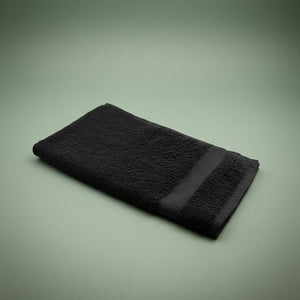 Spa & Salon Collection Charcoal Grey Vat Dyed Cotton Hand Towels By Rifz Textiles 