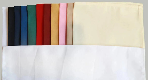 MJS 100% Spun Polyester 1 PLY Table Linens Napkins 12 PK - Rifz Textiles Inc