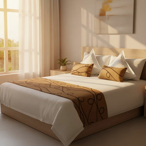 T-250 Blended Collection 5 MM Satin Stripe Bed Sheets - Rifz Textiles Inc