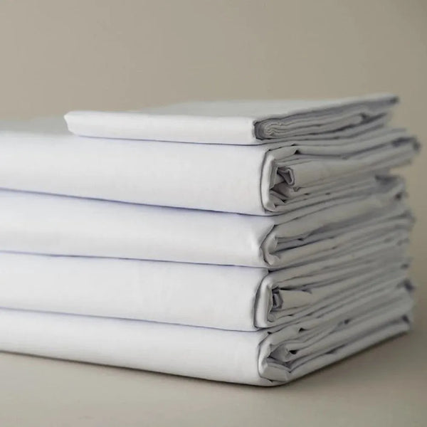 T-300 White Combed Cotton Sheets - Rifz Textiles Inc