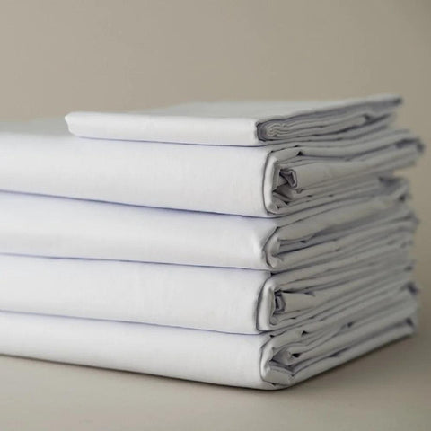 T-300 White Combed Cotton Sheets - Rifz Textiles Inc