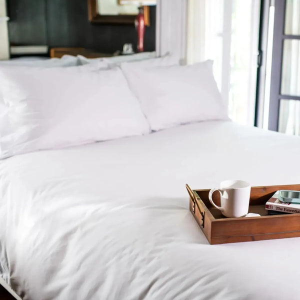 T-300 White Combed Cotton Sheets - Rifz Textiles Inc