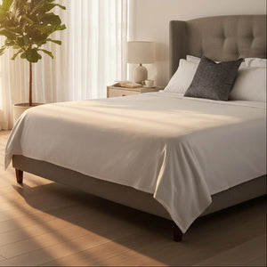 T-300 White Combed Cotton Sheets - Rifz Textiles Inc