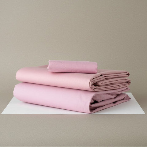 TM Collection T-180 Blended Dyed Sheets Pink - Rifz Textiles Inc