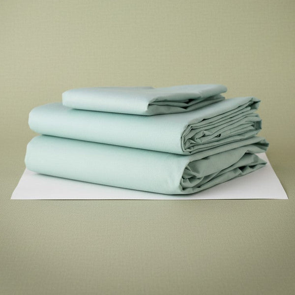 TM Collection T-180 Blended Dyed Sheets Seafoam - Rifz Textiles Inc