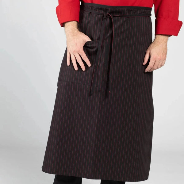Twill Cotton Blend Full Bistro Aprons with one Pocket 2 PK - Rifz Textiles Inc