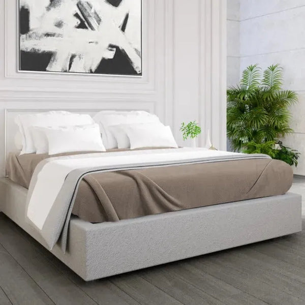 GPF Collection Fleece Blanket Dessert Tan - Rifz Textiles Inc