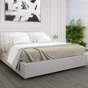 GPF Collection Fleece Blanket Vanilla - Rifz Textiles Inc