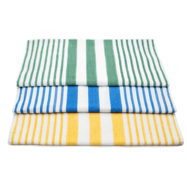 GOT Collection Stripe Pool Towels | Rifz Textiles Inc.