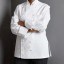 Cotton Twill Women Chef Coat 2 PK - Rifz Textiles Inc