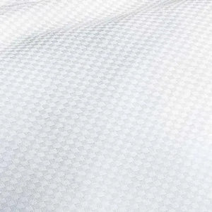 T-300 Micro check Collection White Blended Sheetings - Rifz Textiles Inc